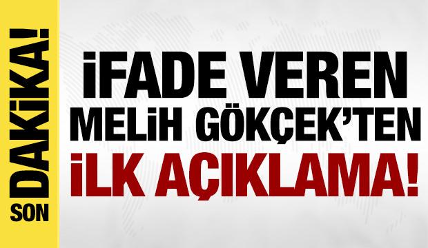 Son dakika: Melih G&ouml;k&ccedil;ek ifade vermesinin ardından a&ccedil;ıklama yaptı!