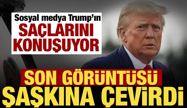Trump'ın yeni sa&ccedil;ları g&uuml;ndem oldu! G&ouml;renler g&ouml;zlerine inanamadı