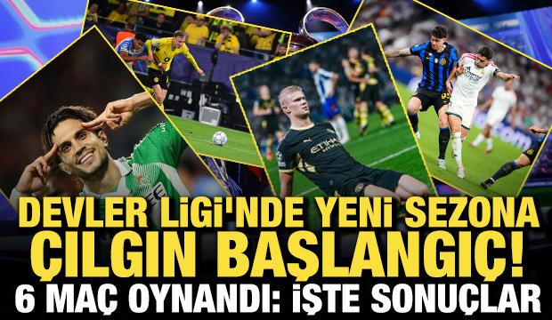 Devler Ligi'nde sezon başladı! 6 ma&ccedil; birden oynandı: İşte sonu&ccedil;lar