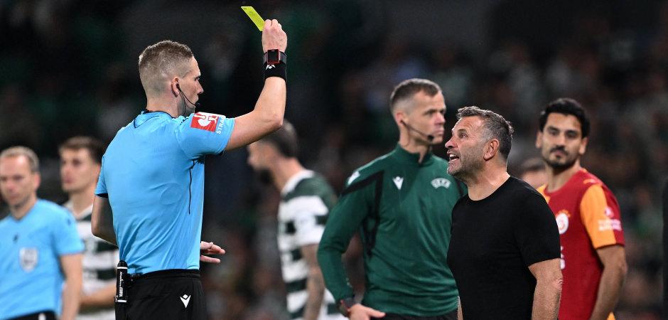 Okan Buruk'u &ccedil;ılgına &ccedil;evirmişti! Sporting ma&ccedil;ının hakemi i&ccedil;in olay karar
