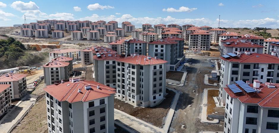 Kiralık konut başvuruları başladı: 90 sosyal konut havadan g&ouml;r&uuml;nt&uuml;lendi İşte şartlar