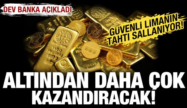 Altından daha &ccedil;ok kazandıracak! Dev banka resmen duyurdu