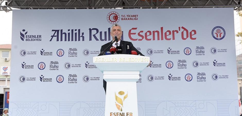Bakan Bolat, esnaf ve sanatkarlar ile bir araya geldi