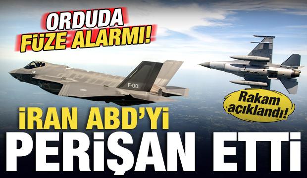 İran ABD'yi perişan etti! Orduda f&uuml;ze alarmı: Rakam a&ccedil;ıklandı!
