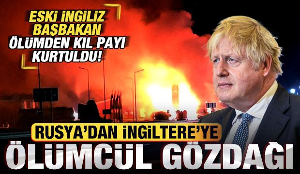 Rusya'dan İngiltere'ye &ouml;l&uuml;mc&uuml;l g&ouml;zdağı: Eski İngiliz Başbakan &ouml;l&uuml;mden kıl payı kurtuldu