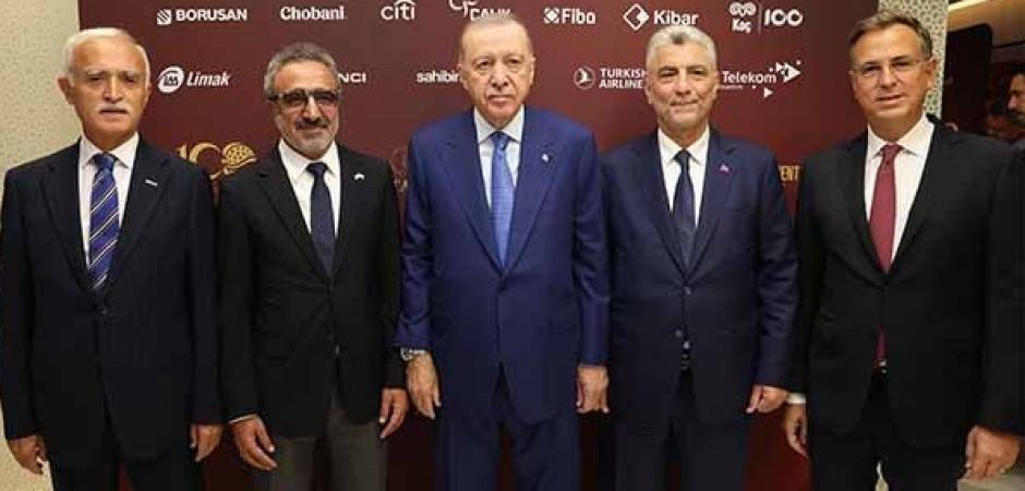 Cumhurbaşkanı Erdoğan ABD'li CEO'larla buluştu: Hedef 100 milyar dolar!