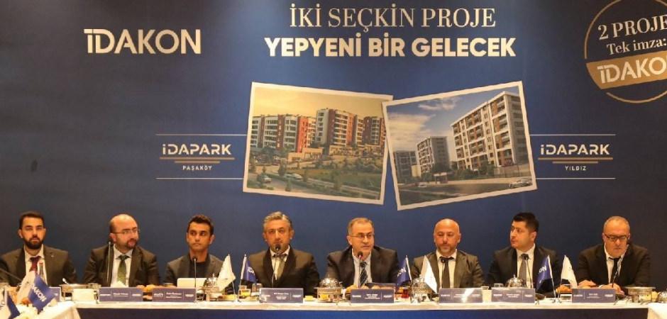 İdakon Yapı İstanbul'daki iki yeni konut projesini tanıttı