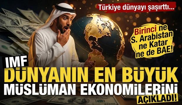 IMF a&ccedil;ıkladı: En b&uuml;y&uuml;k M&uuml;sl&uuml;man ekonomisi belli oldu! İşte T&uuml;rkiye'nin ekonomik sıralaması