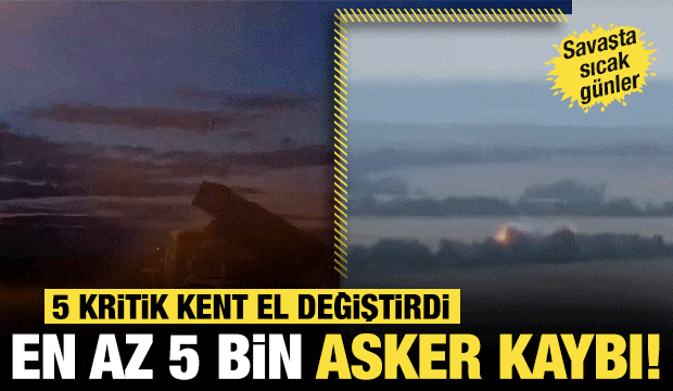 Rus Ordusundan Donetsk'te kıska&ccedil; harekatı: &Ccedil;ember daralıyor