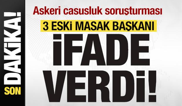 Askeri casusluk davası! 3 eski MASAK Başkanı ifade verdi