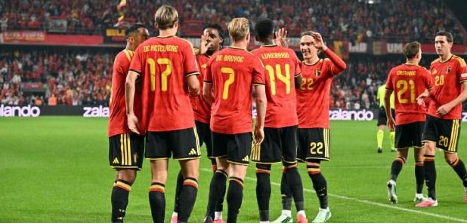 Lukaku sahneye &ccedil;ıktı! A Milli Takım Bel&ccedil;ika'da dağıldı