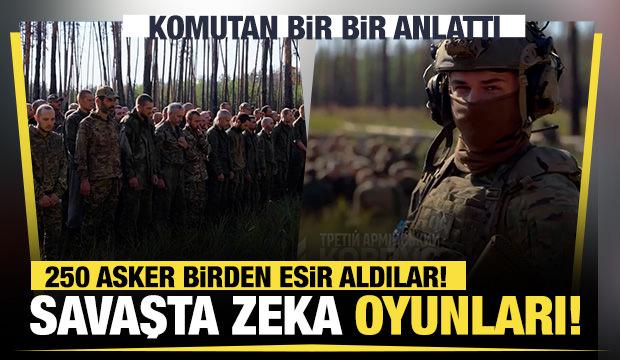 Donetsk hattında ağır darbe: 250 Rus askeri esir alındı