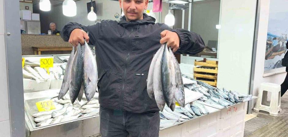 Sinop'ta palamut bereketi! Tezgahlarda fiyatı 50 liraya kadar geriledi