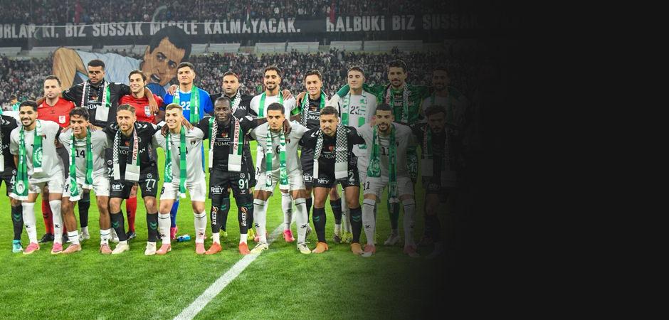 Tam 4 gol atıldı! Konyaspor - Filistin ma&ccedil;ında kardeşlik kazandı