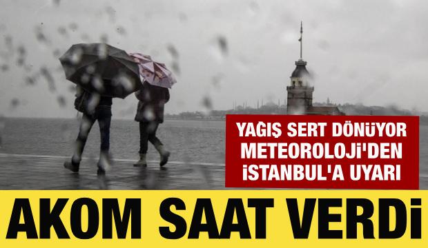 Yağış geri d&ouml;n&uuml;yor! Meteoroloji'den İstanbul'a son dakika uyarısı