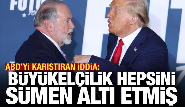 ABD'yi karıştıran iddia: İsrail lehine s&uuml;men altı etmişler!