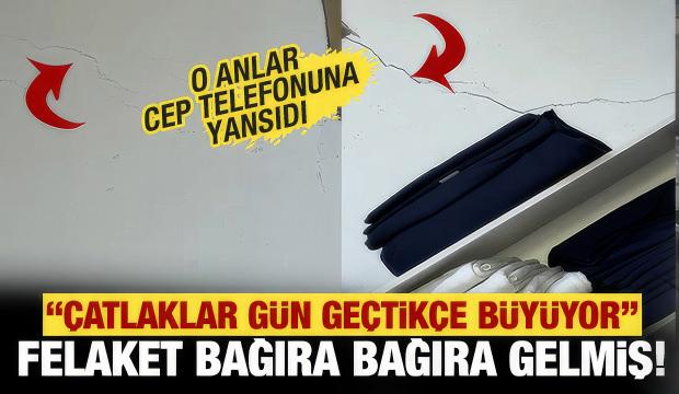 G&ouml;z g&ouml;re g&ouml;re gelen ihmal! Yıkılmadan &ouml;nce &ccedil;ekilen g&ouml;r&uuml;nt&uuml;ler ortaya &ccedil;ıktı