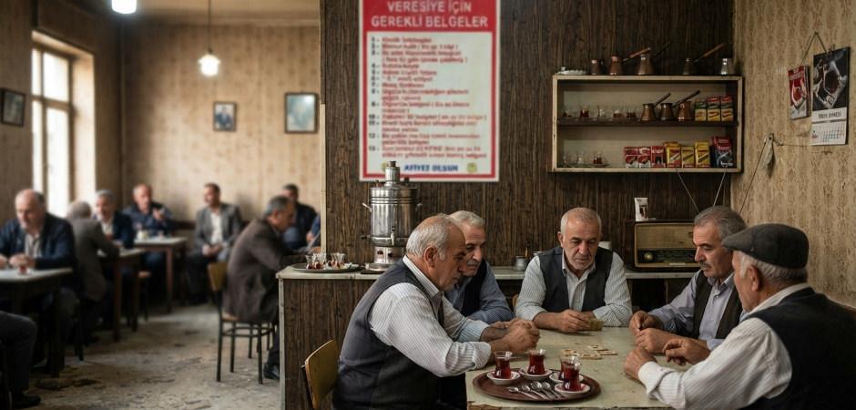 Kahvehaneye asıldı, g&ouml;ren d&ouml;n&uuml;p bir daha baktı! Veresiye i&ccedil;in akılalmaz 13 şart