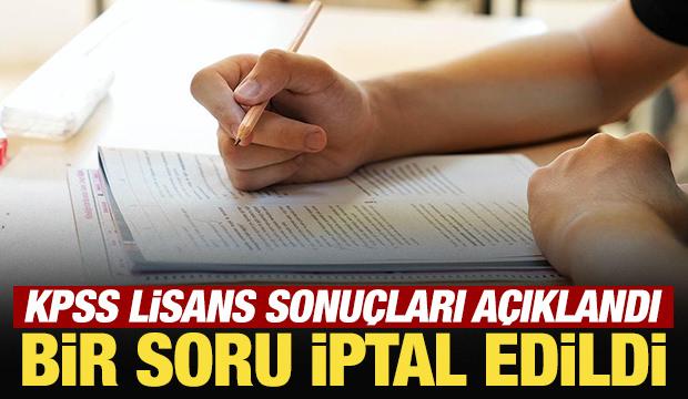 Son Dakika: 2026-KPSS lisans sonu&ccedil;ları a&ccedil;ıklandı