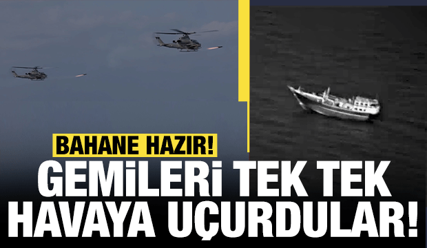 ABD ordusu, Umman K&ouml;rfezi'ndeki ticari kargo gemisini vurdu!