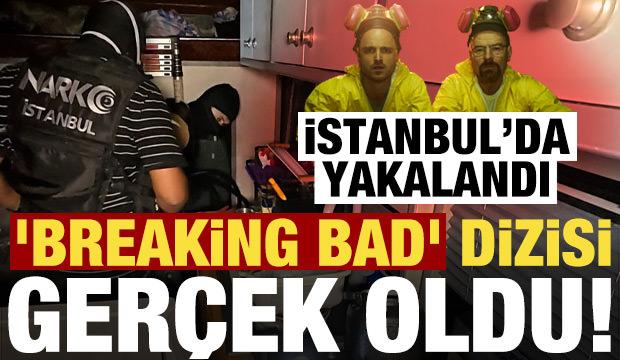 'Breaking Bad' dizisi ger&ccedil;ek oldu! İstanbul'da yakalandı...
