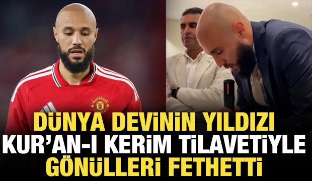 D&uuml;nya devinin yıldız futbolcusu, Kur&rsquo;an-ı Kerim tilavetiyle g&ouml;n&uuml;lleri fethetti!