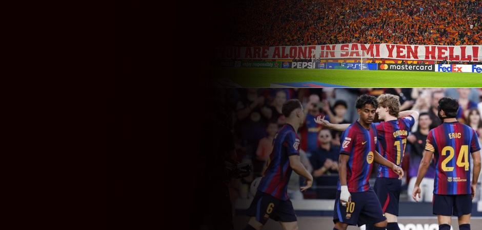 G.Saray ma&ccedil;ı &ouml;ncesi tedirginler: Barcelona'yı cehennem bekliyor!