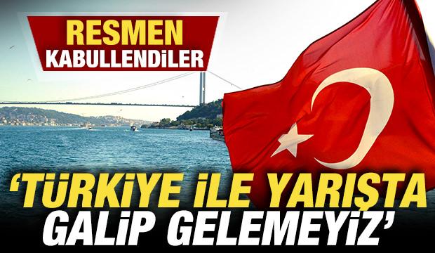 Resmen kabullendiler: T&uuml;rkiye ile yarışta galip gelemeyiz