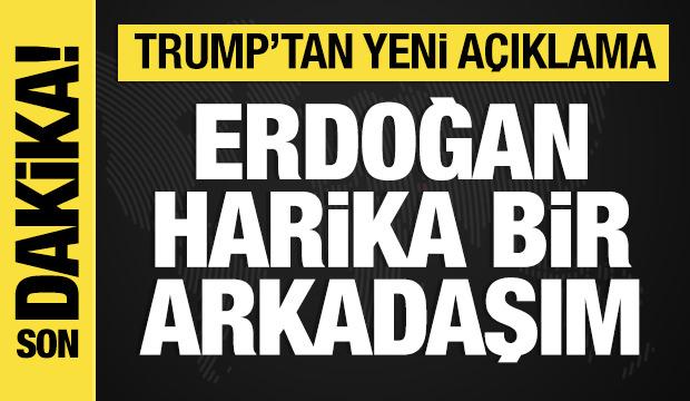 Trump: Erdoğan'a &ccedil;ok b&uuml;y&uuml;k saygım var