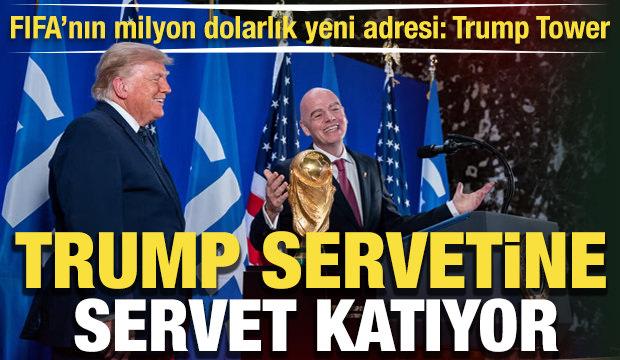 Trump g&ouml;z&uuml; futbol camiasına dikti: FIFA'nın milyon dolarlık Trump Tower hamlesi