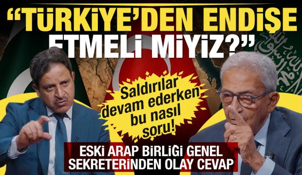 T&uuml;rkiye'den endişe etmeli miyiz? Eski Arap Birliği Genel Sekreteri Amr Musa'dan olay cevap