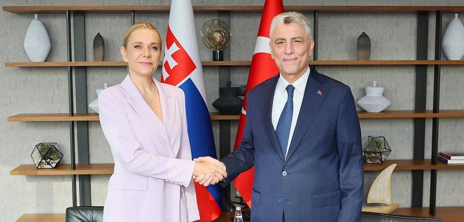 T&uuml;rkiye ile Slovakya arasında 5 milyar dolarlık hedef! Anlaşmalar imzalandı