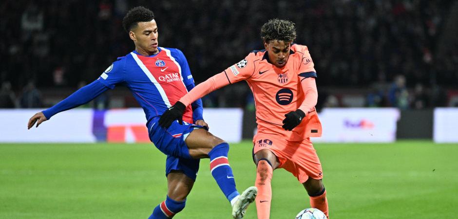 Devler Ligi'nde 6 goll&uuml; erken final! PSG, Barcelona'yı fena dağıttı