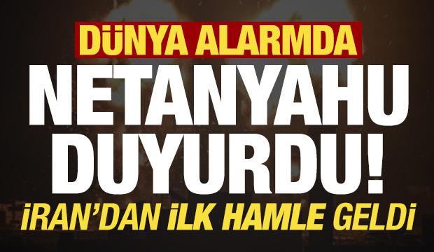D&uuml;nya alarmda! Netanyahu talimatı duyurdu, İran'dan ilk hamle geldi...