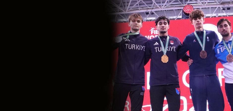 Milli sporcular finalde kapıştı! Altın da bizim, g&uuml;m&uuml;ş de