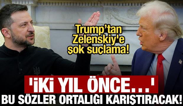 Trump&rsquo;tan Zelenskiy&rsquo;e savaş su&ccedil;laması: Bitirmek istemiyor