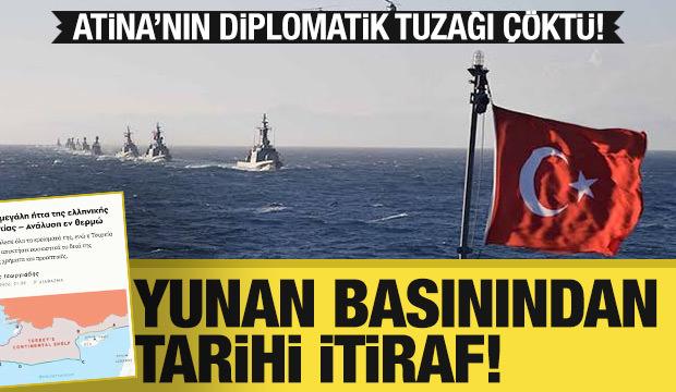 Yunan medyasından tarihi itiraf: T&uuml;rkiye Doğu Akdeniz&rsquo;de Yunanistan&rsquo;ı hezimete uğrattı