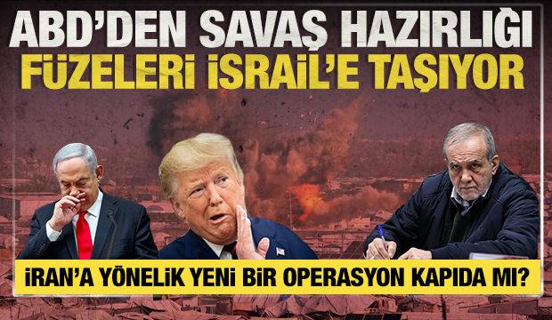 ABD'den İsrail'e dev sevkiyat: İran'a y&ouml;nelik yeni bir operasyonun habercisi mi?