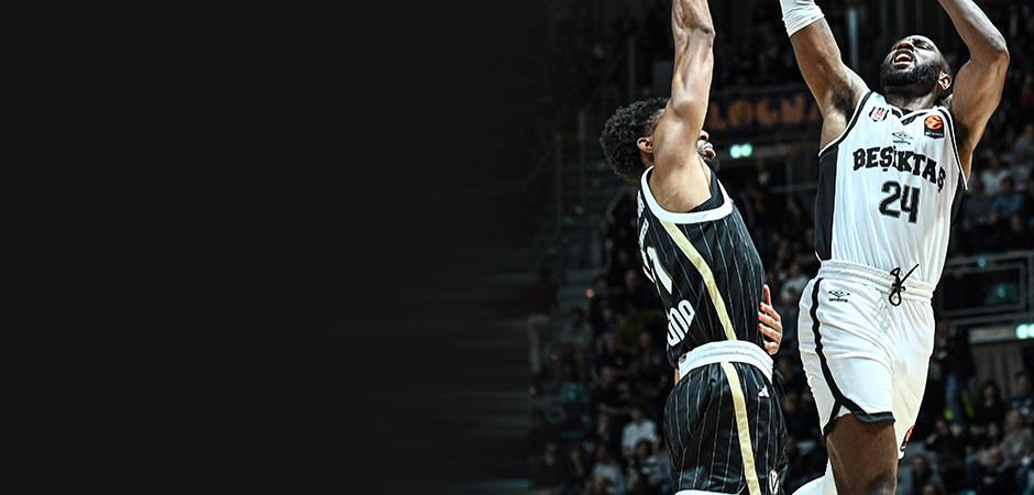 Beşiktaş, İtalya'da şov yaptı! Geriden gelip 103-101 kazandı 