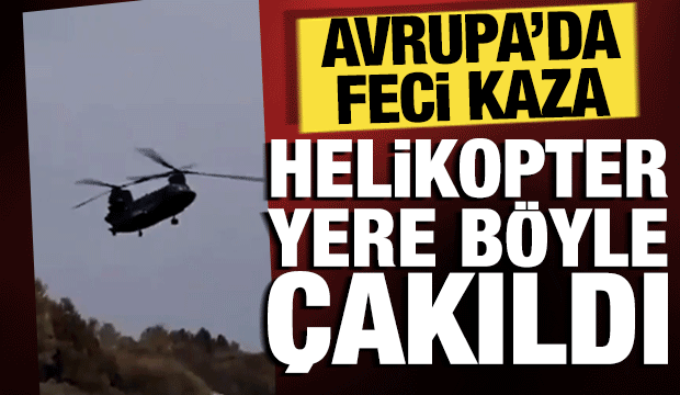 Bosna Hersek&rsquo;te AB barış g&uuml;c&uuml; helikopteri d&uuml;şt&uuml;: 3 &ouml;l&uuml;