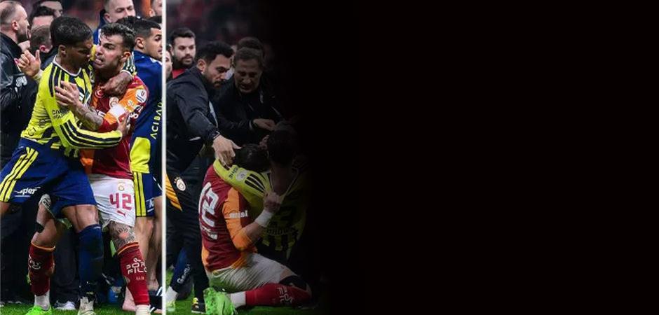 Derbideki kavganın en net g&ouml;r&uuml;nt&uuml;s&uuml;! Archie Brown'dan olay s&ouml;zler