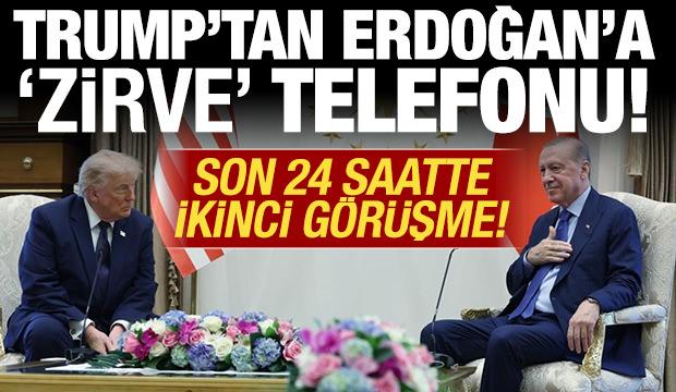 Erdoğan ABD Başkanı Trump ile g&ouml;r&uuml;şt&uuml;!