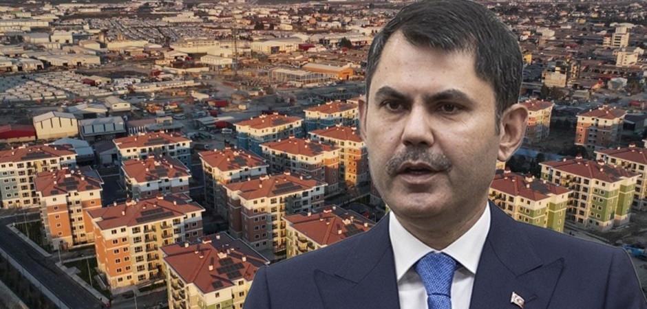 Murat Kurum'dan kentsel d&ouml;n&uuml;ş&uuml;m mesajı: Deprem b&ouml;lgesini iki yılda ayağa kaldırdık