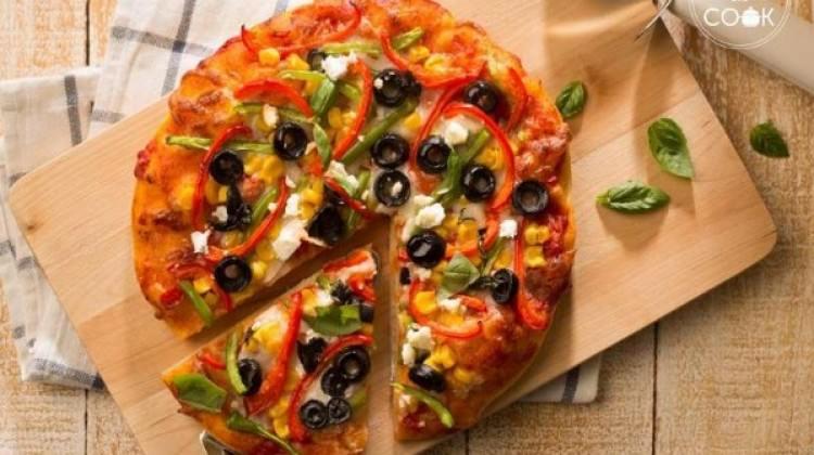 Zeytinli ve fesleğenli pizza tarifi Yemek Haberleri