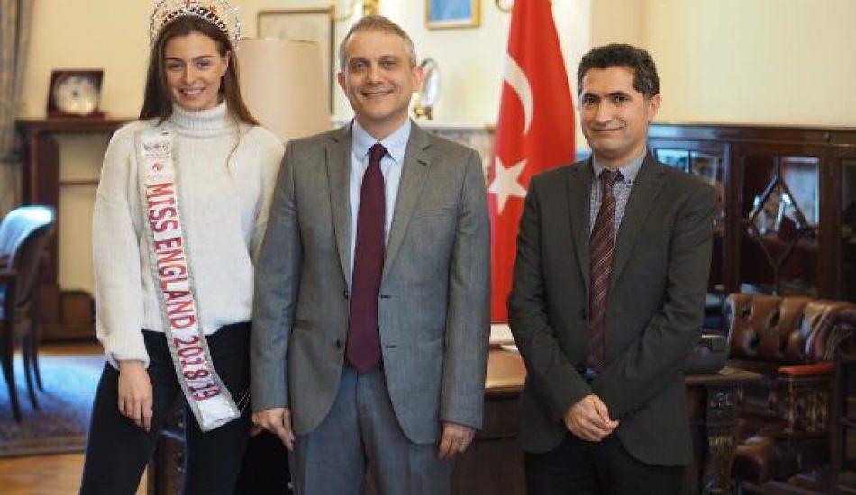 İngiltere güzellik kraliçesi Alisha Cowie Türkiye’nin tanıtım yüzü
