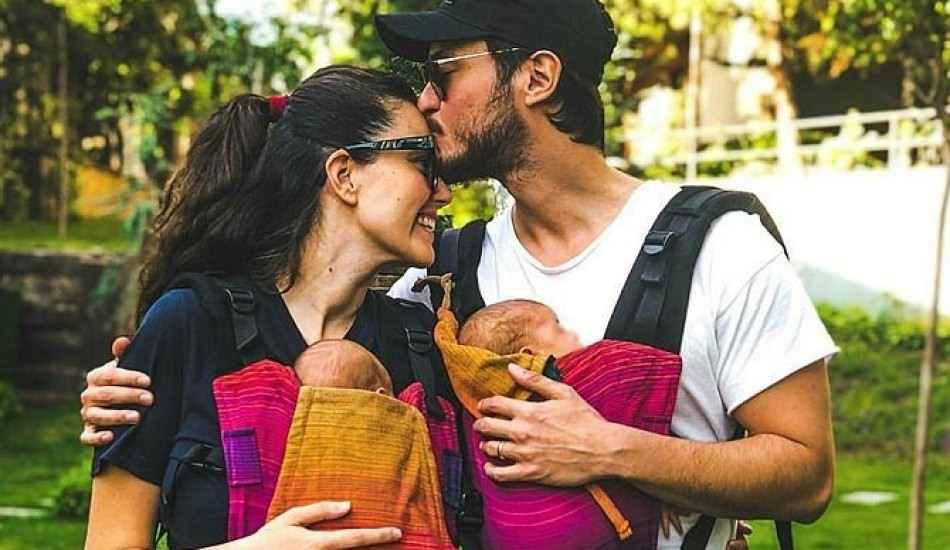 Pelin Akil ve Anıl Altan'tan ikizleri için "nazar ...