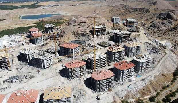 Malatya'da deprem konutlarının birinci etabı, ekim sonunda tamam