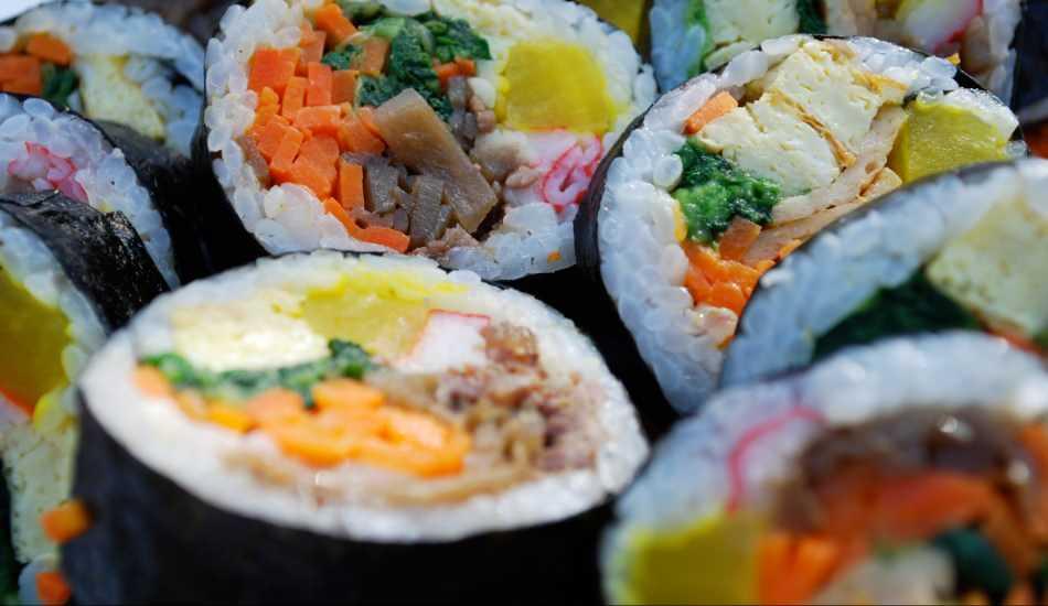 Kimbap nedir? En kolay Kimbap nasıl yapılır? Evde gimbap yapımı Yemek
