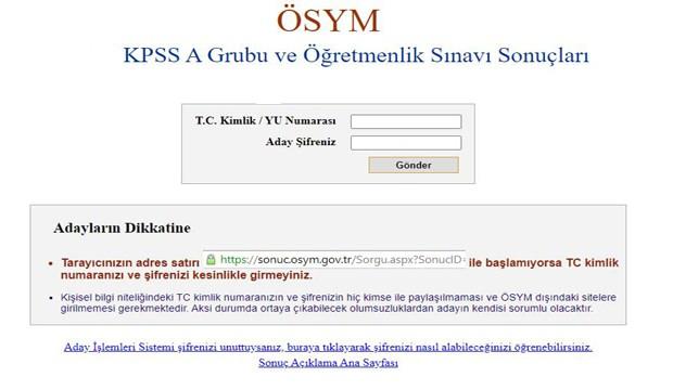 Lisans KPSS sınav sonuçları saat kaçta açıklanacak? 2020 ...