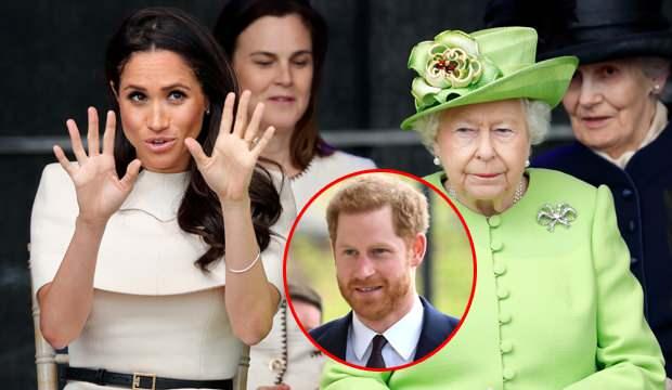 Prens Harry ve eşi Meghan'dan Kraliçe Elizabeth'e büyük ...